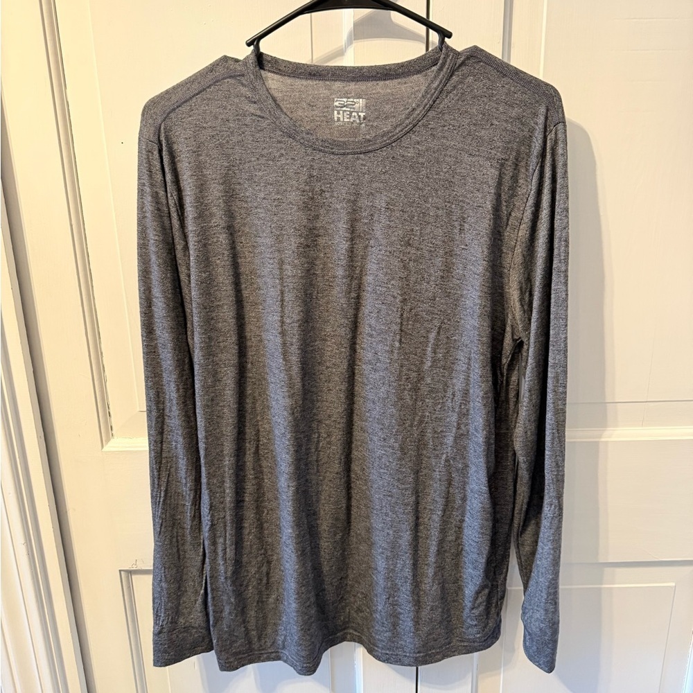 32 Degrees Charcoal Long Sleeve Men's Tee